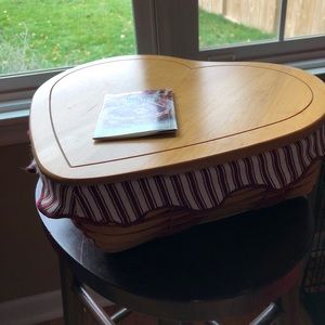 Longaberger Sweetheart Love Treasures Heart Basket